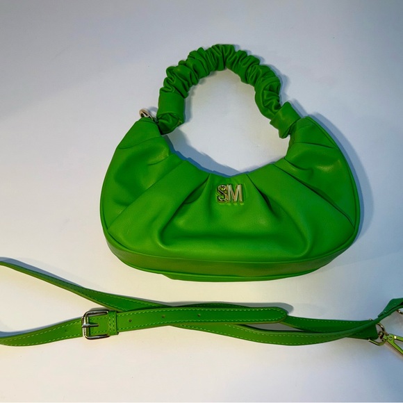 NWOT Steve Madden Bcorinne Crescent Shoulder Bag & Crossbody - Green Flare - Picture 4 of 4